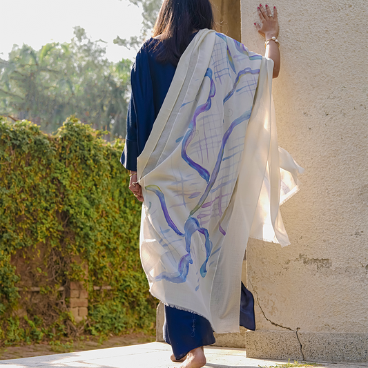 Bleu Scarf